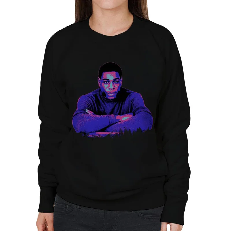 New Deals workout-ready hoodieTV Times Frank Bruno 1985 Pop Art Stylised Women's Sweatshirt New Deals workout-ready hoodieTV Times Frank Bruno 1985 Pop Art Stylised Women's Sweatshirt