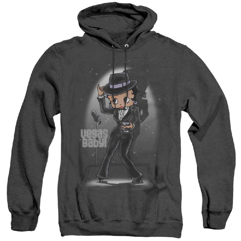 relaxed fit hoodieBetty Boop Vegas Baby - Heather Pullover Hoodie