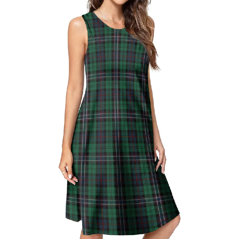 Price Break Scotland National Tartan Womens Casual Dresses