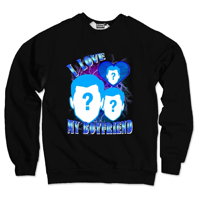 Price Slash urban activewear hoodieI Love My Boyfriend Custom Unisex Sweatshirt