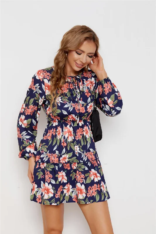Bargain Prices modern dressAleyna Floral Ruffle Tiered Dress - FINAL SALE