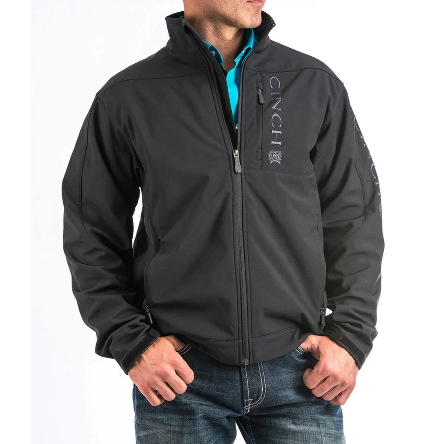 comfortable outerwearCinch Men's Solid Bonded Jacket