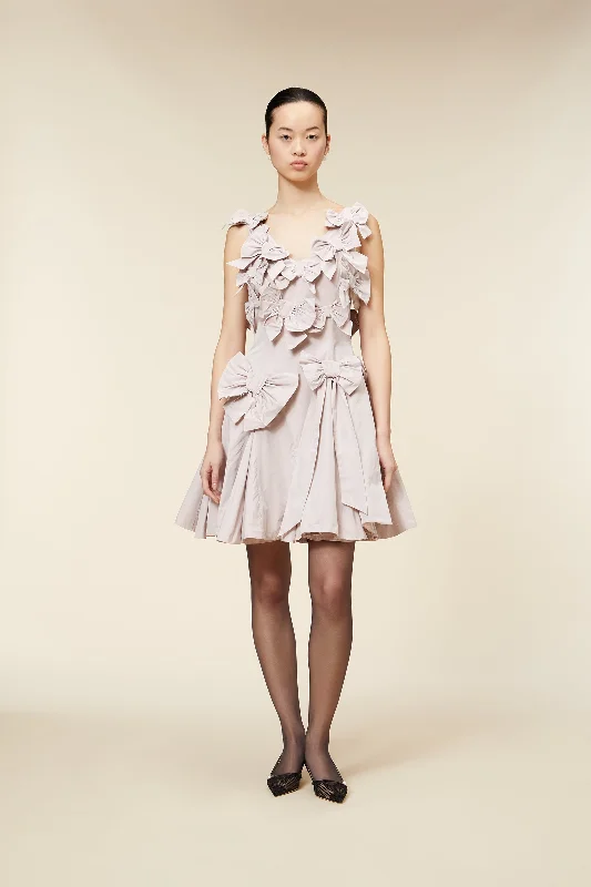 Deal Alert BOW BOUQUET TAFFETA MINI DRESS