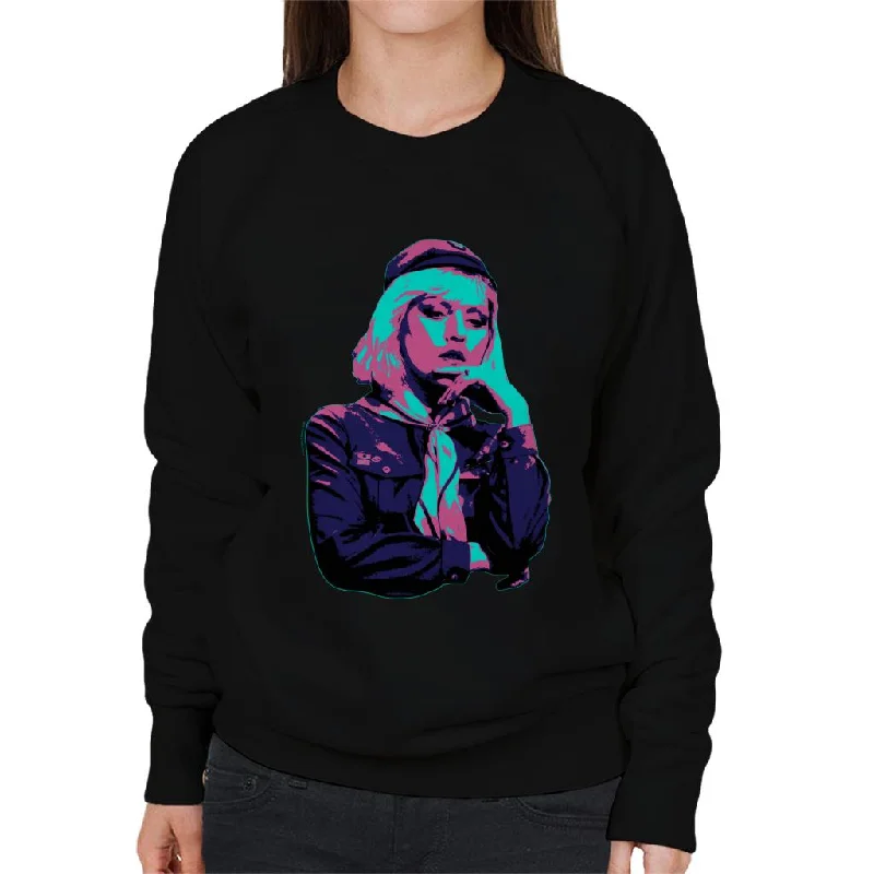 Discount Days luxury fitness sweatshirtTV Times Debbie Harry Blondie In A Girl Guide Uniform Pop Art Stylised Women's Sweatshirt Discount Days luxury fitness sweatshirtTV Times Debbie Harry Blondie In A Girl Guide Uniform Pop Art Stylised Women's Sweatshirt