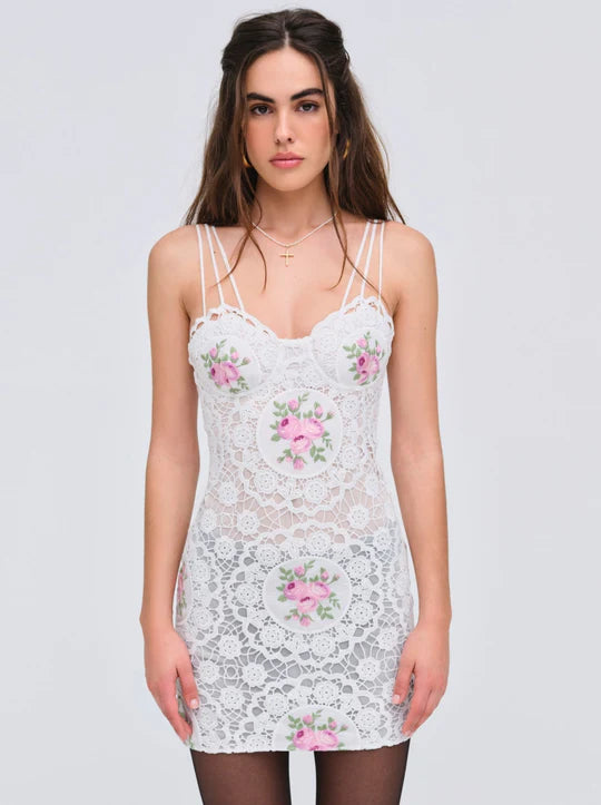 Today Only textured dressBordeaux Mini Dress by For Love and Lemons