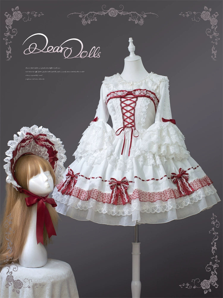 modern dressTo Alice~Dear dolls~Sweet Lolita JSK Suit Princess Lolita Blouse and BNT