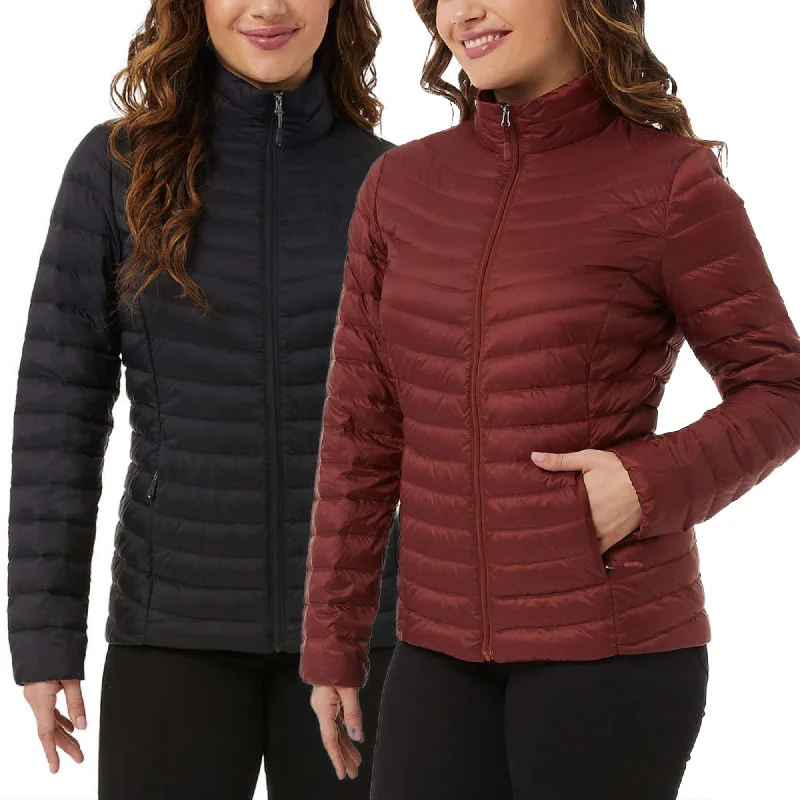 Instant Savings 32 Degrees Women's Plus Down Filled Lightweight Jacket