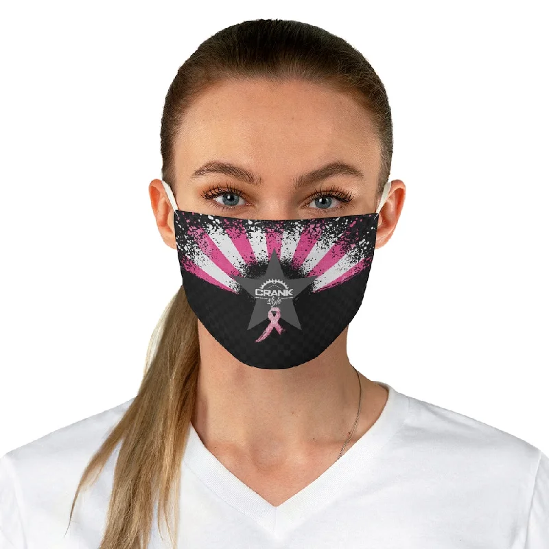 Steals and Deals cool activewear hoodieAZ Breast Cancer Awareness Face Mask