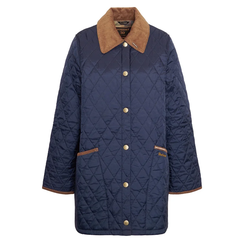 raincoatBarbour 30th Anniversary Modern Ladies Liddesdale Jacket - Navy/Classic