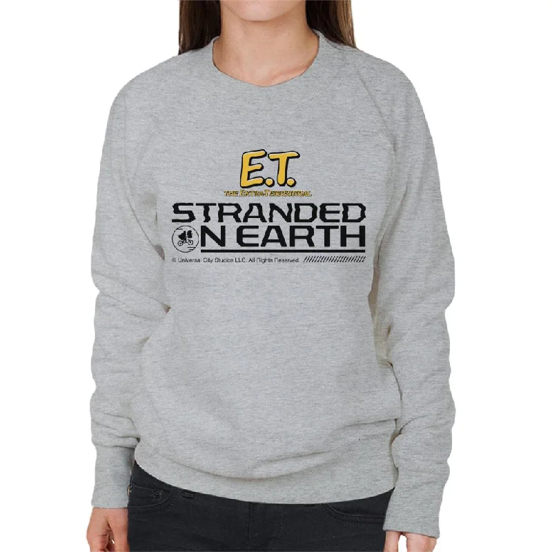 Special Price urban workout sweatshirtE.T. Stranded On Earth Women's Sweatshirt