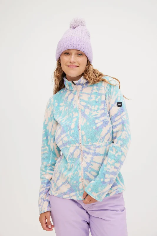 Can't Miss modern hoodieCLIME PRINTED FZ FLEECE
