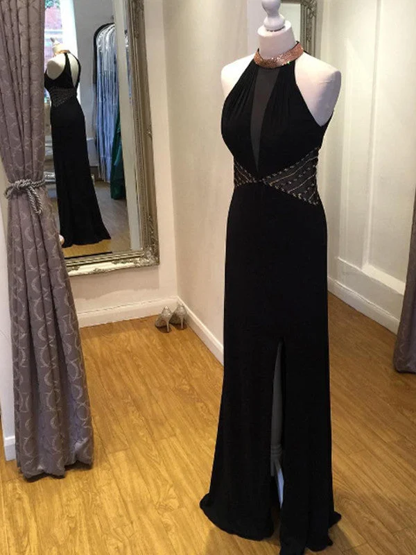 Don’t Miss Out Chiffon Prom Dress 2022  Long Prom Dress Strapless Sheath Prom Dress/Evening Dress MK587