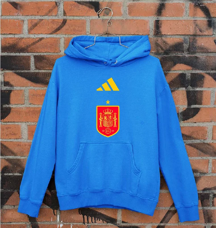 zip-up hooded sweatshirtSpain Football Unisex Hoodie for Men/Women