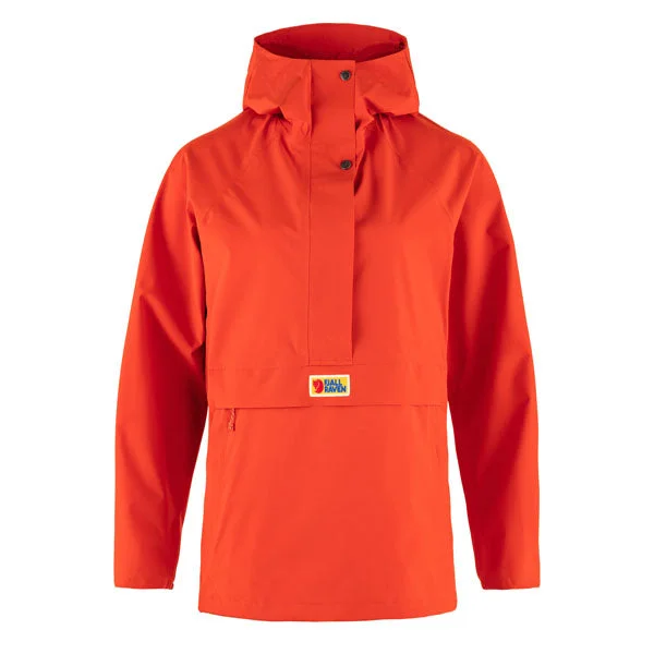 Extra Savings Fjallraven Womens Vardag Hydratic Anorak Flame Orange