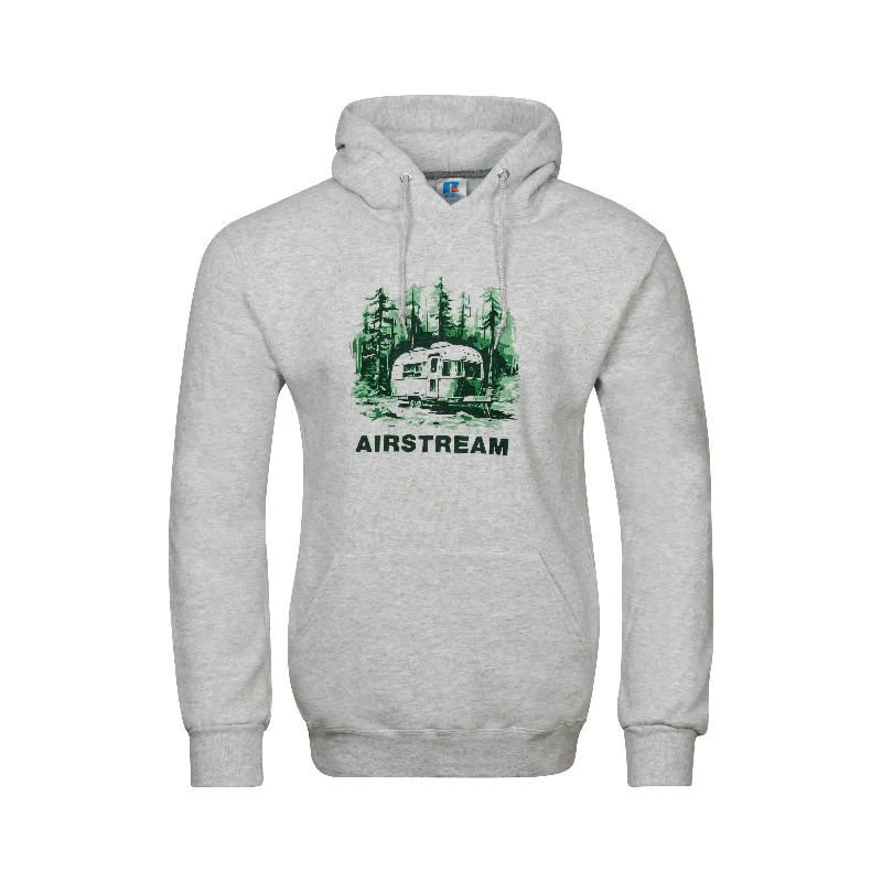 Hot Deal trendy fitness sweatshirtAirstream Vintage Forest Fleece Unisex Hoodie