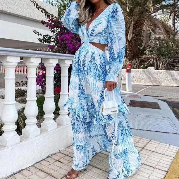 Price Blitz casual slip dressKittenAlarm - Trisha Cut Out Maxi Dress