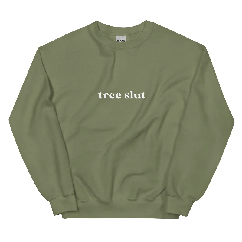 Early Bird Discount breathable workout hoodieTree Slut  Unisex Sweatshirt