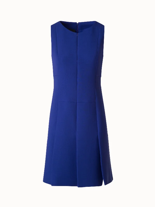 Daily Deals vintage-inspired dressSheath Dress with Skirt in A-Line in Wool Double-Face Daily Deals vintage-inspired dressSheath Dress with Skirt in A-Line in Wool Double-Face