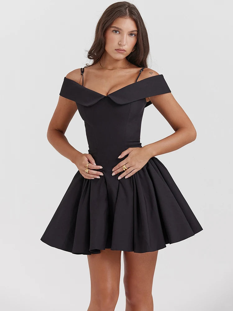Steals and Deals oversized dressKarli - Flattering dropped shoulder party dress