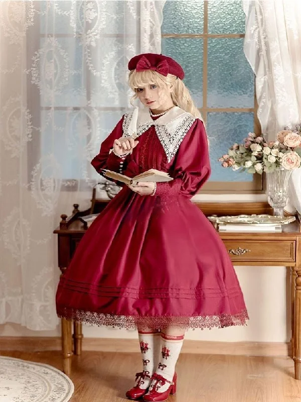 modern dressDawn and Morning~Morning Fairy~Classic Lolita OP Elegant and Noble Dress