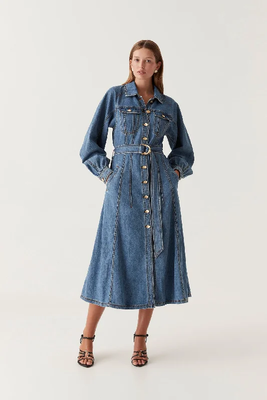 Low Prices casual shift dressColorado Denim Midi Dress