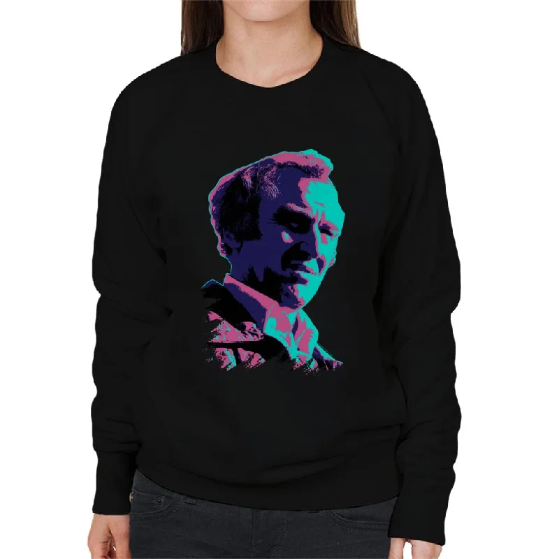 Closeout Sale slim fit workout hoodieTV Times John Thaw The Sweeney 1976 Pop Art Stylised Women's Sweatshirt Closeout Sale slim fit workout hoodieTV Times John Thaw The Sweeney 1976 Pop Art Stylised Women's Sweatshirt
