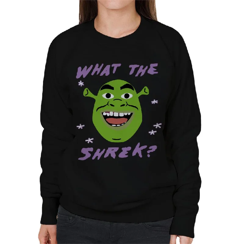 fitness lifestyle hoodieShrek What The Shrek Women's Sweatshirt