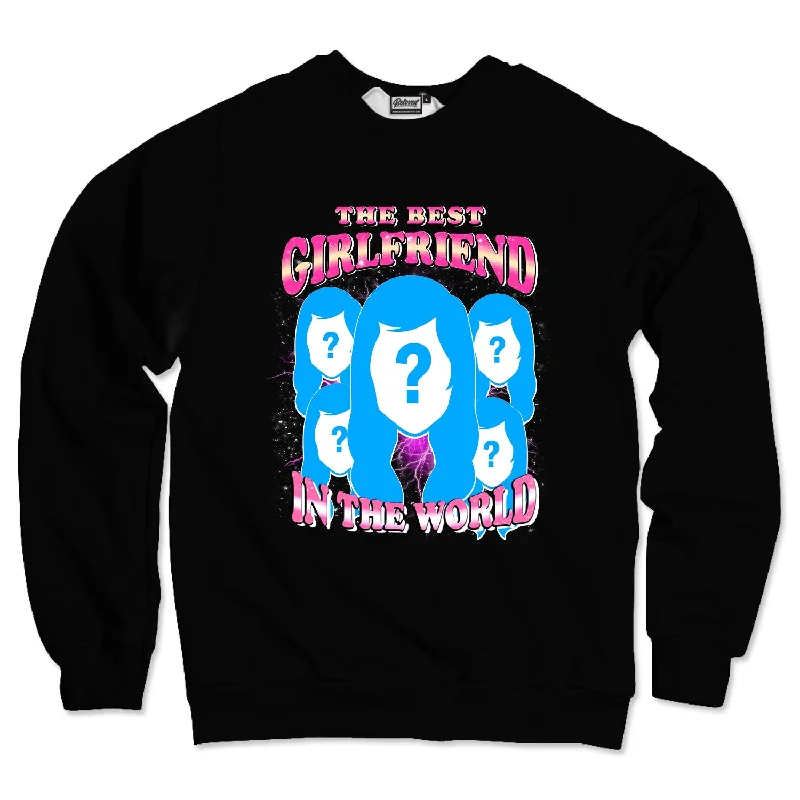 Limited Edition minimalist gym sweatshirtThe Best Girlfriend Custom Unisex Sweatshirt Limited Edition minimalist gym sweatshirtThe Best Girlfriend Custom Unisex Sweatshirt