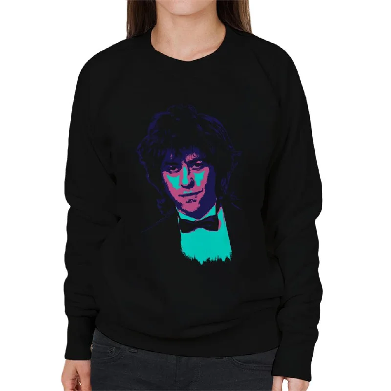 Crazy Deals zip-up gym hoodieTV Times Bob Geldof In A Tuxedo 1986 Pop Art Stylised Women's Sweatshirt Crazy Deals zip-up gym hoodieTV Times Bob Geldof In A Tuxedo 1986 Pop Art Stylised Women's Sweatshirt
