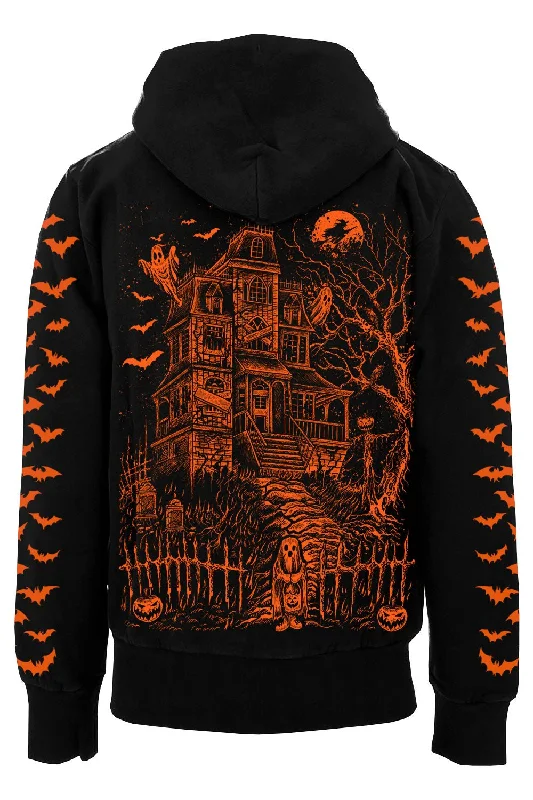 Best Deals Haunted Mansion Hoodie [PUMPKIN ORANGE]