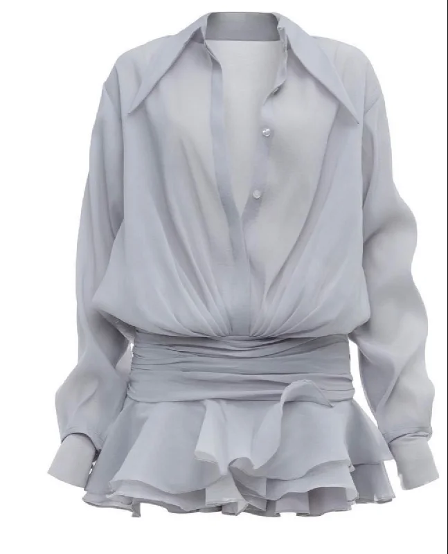 Weekend Deal YIKA GREY MINI DRESS