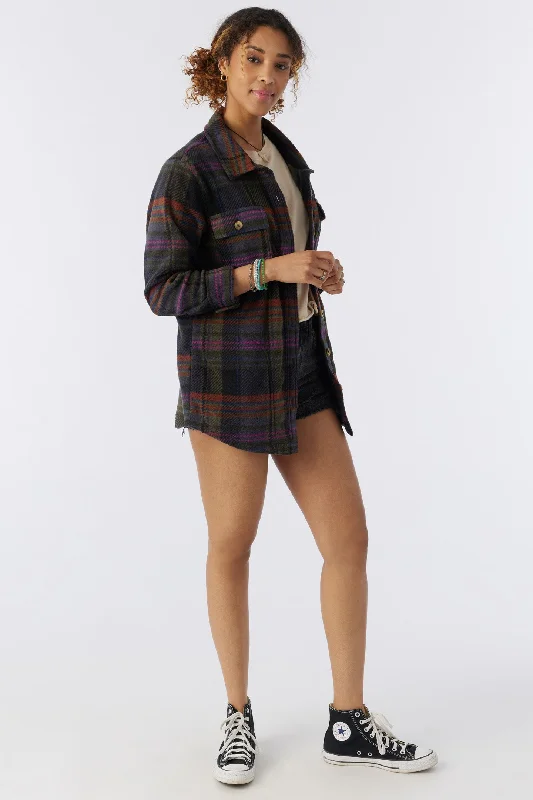 Closeout Sale oversized pullover sweatshirtCOLLINS FLEECE TOP