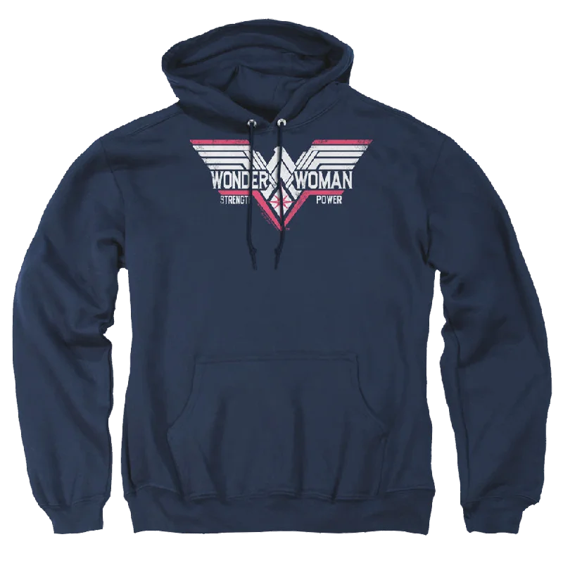 Super Bargain trendy zip-up hoodieBatman v Superman Thunder Logo - Pullover Hoodie