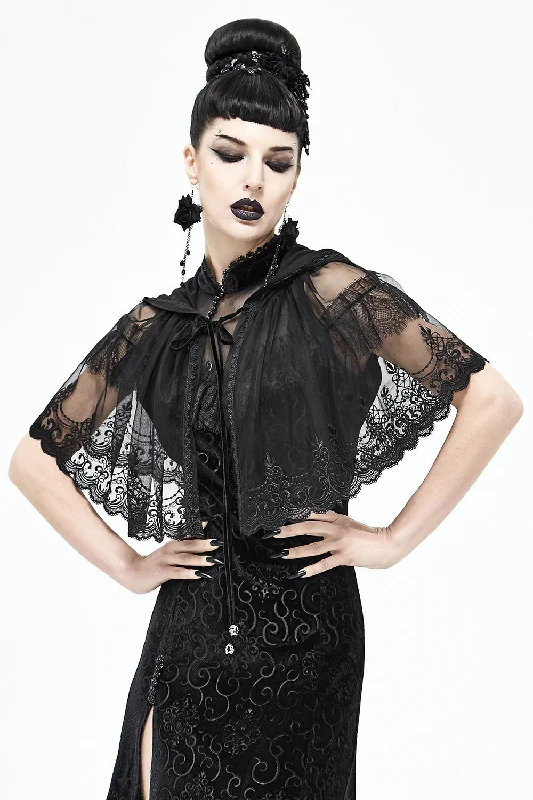 Today’s Special Vampire Funeral Lace Cape