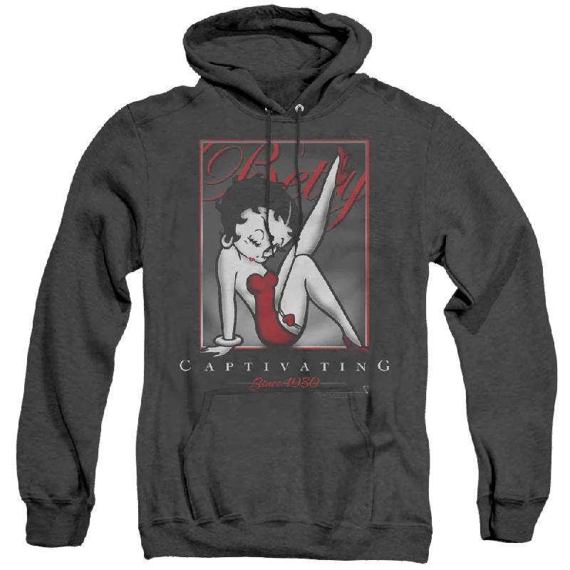 chic hoodieBetty Boop Captivating - Heather Pullover Hoodie