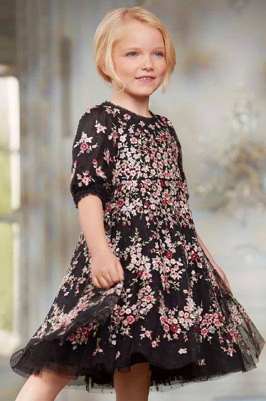 Today’s Deal Lunaria Wreath Kids Dress