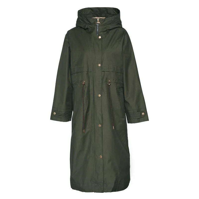 insulated jacketBarbour Lavender Ladies Waterproof Jacket - Olive