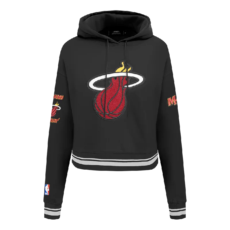 fashion gym hoodieSUDADERA CON GORRO NBA MIAMI HEAT RETRO CLASSICS PARA MUJER