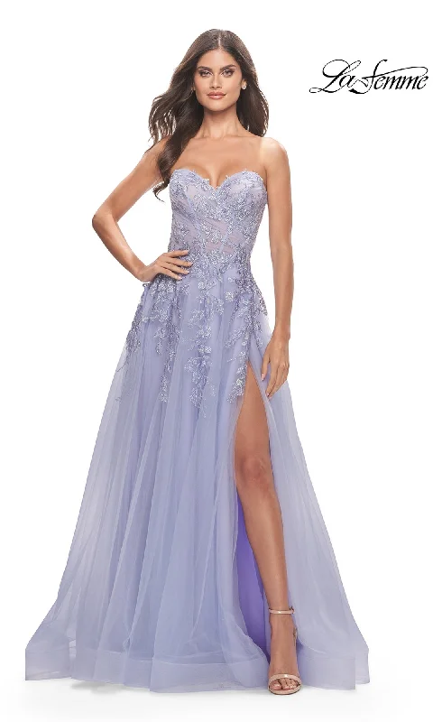 casual evening dressLa Femme 31363 Formal Prom Dress