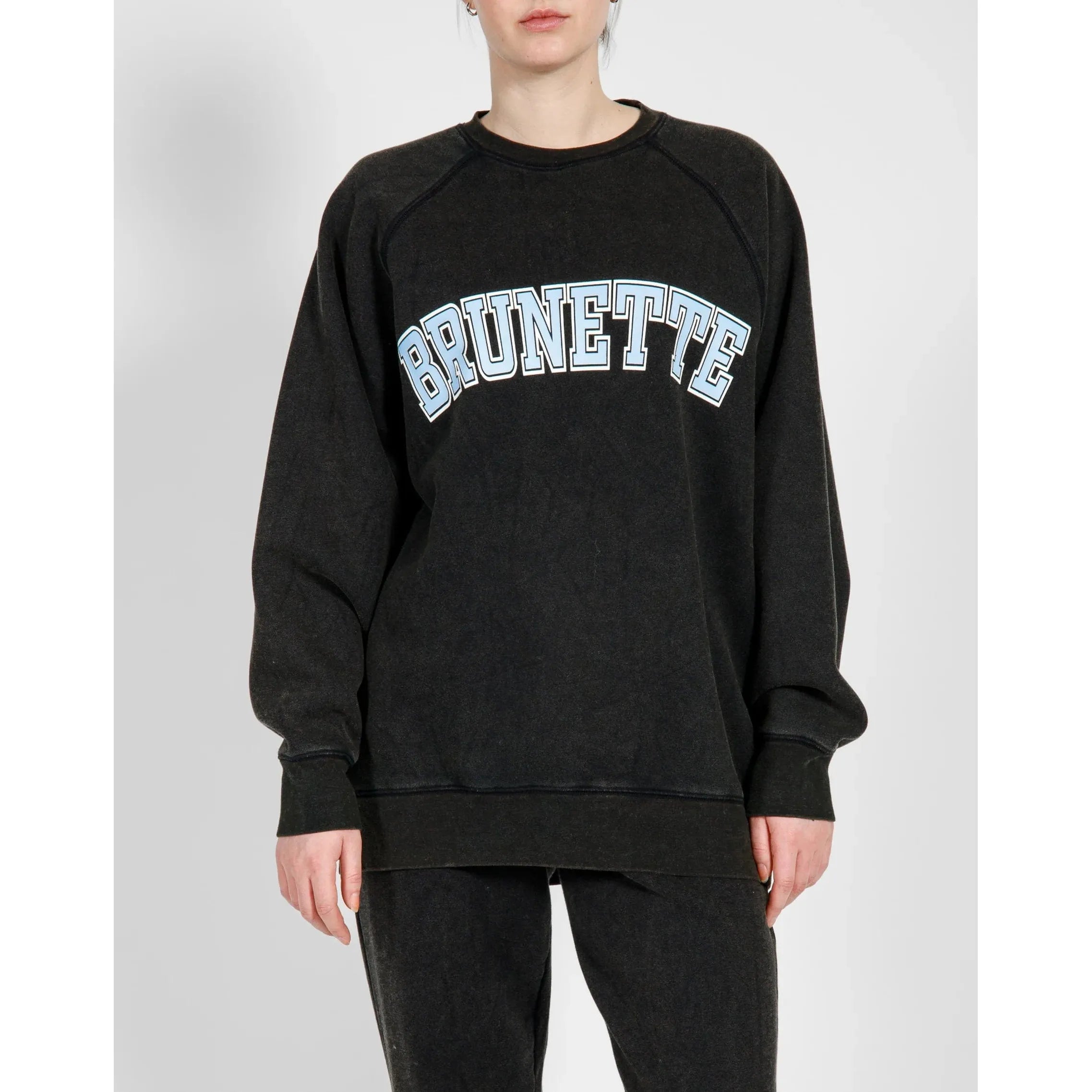Holiday Sale stylish training hoodieBrunette the Label Brunette Not Your Boyfriend Crew w/ Varsity Haircolours Holiday Sale stylish training hoodieBrunette the Label Brunette Not Your Boyfriend Crew w/ Varsity Haircolours