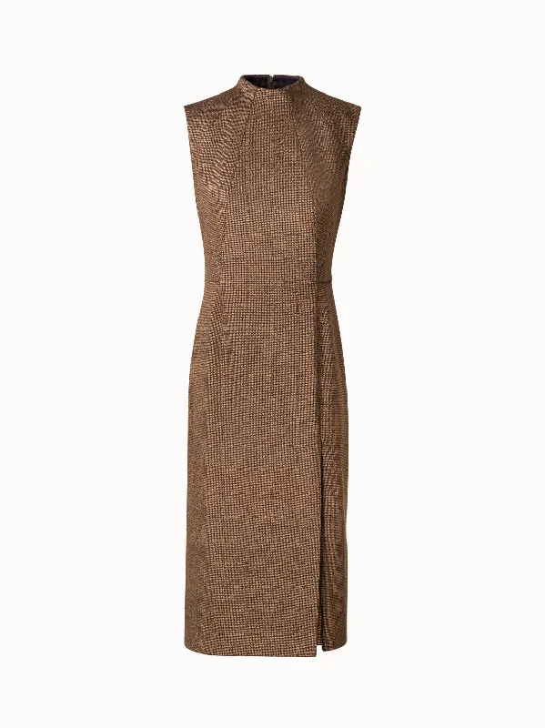 Price Rollback trendy wrap dressLurex Embroidered Midi Dress with Cap Sleeves