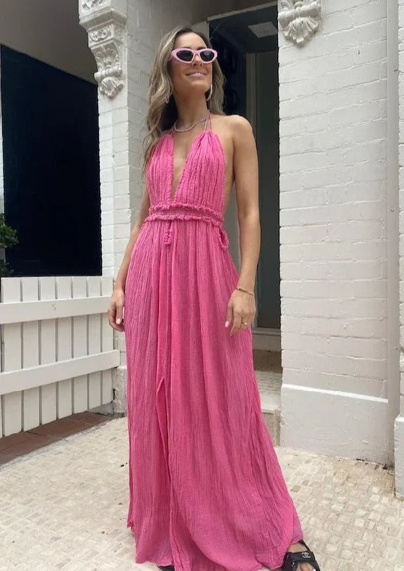 Today’s Deal ruched dressDeep V Neck Backless Halter A-Line Party Dress with Front Slit, DP2344 Today’s Deal ruched dressDeep V Neck Backless Halter A-Line Party Dress with Front Slit, DP2344