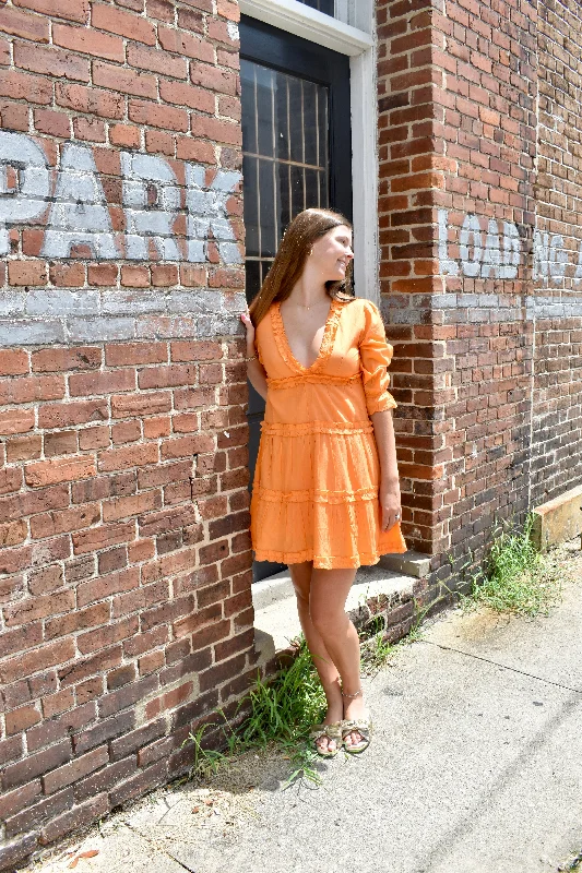 Today Only Aylan Mini Dress Melon