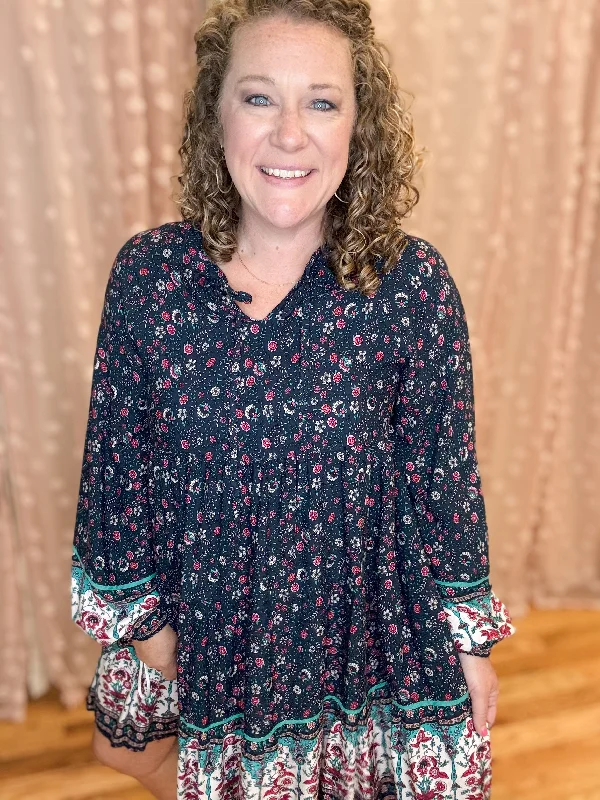 Deal Dash What You Have Ditsy Floral Print Dress