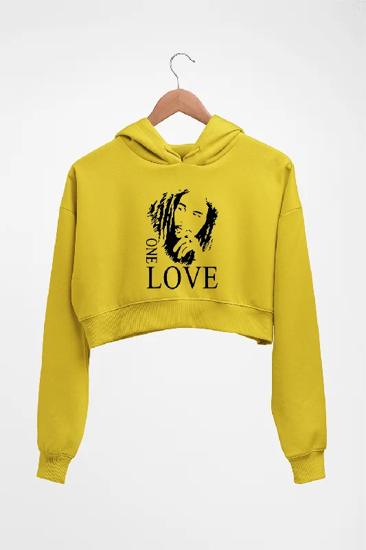Early Access sporty hoodieBob Marley Crop HOODIE FOR WOMEN