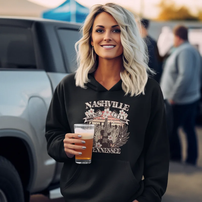 chic pullover hoodieNashville  Hoodie