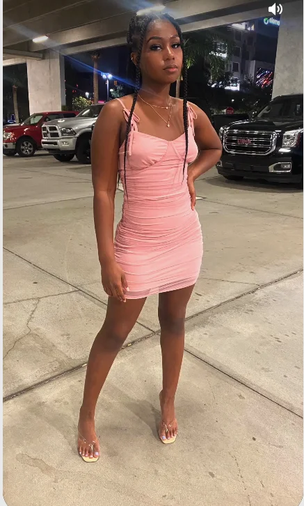 draped dressPink Sleeveless Spaghetti Straps Bodycon Dress,Sexy Pink Homecoming Dress Y835