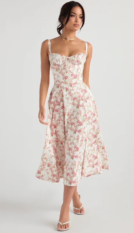 Limited Time Offer Summer in France Midi Dress