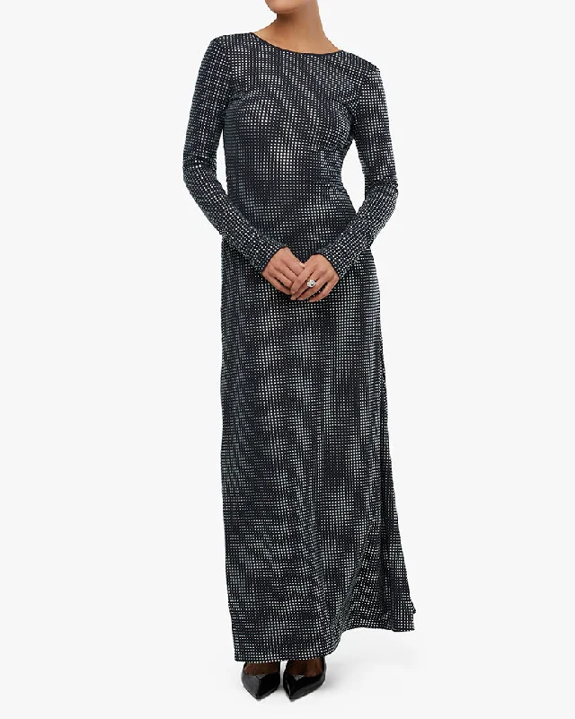 Bargain Prices vintage-inspired dressBackless Gown