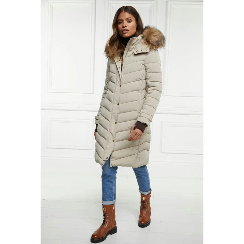 Discount Mania Holland Cooper Chamonix Ladies Coat - Stone